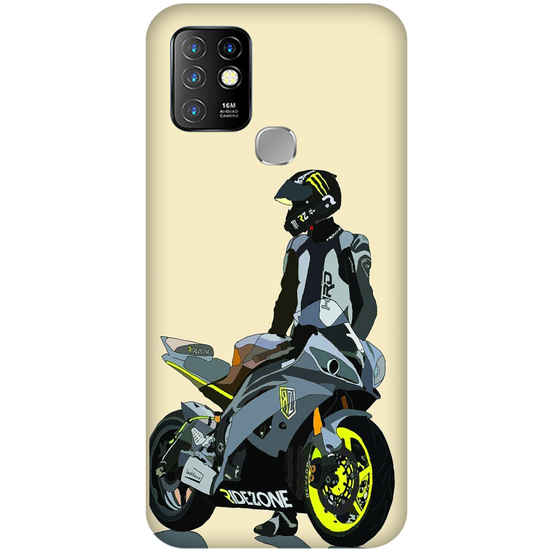 Motorcycle Lifestyle Case Infinix Hot 10