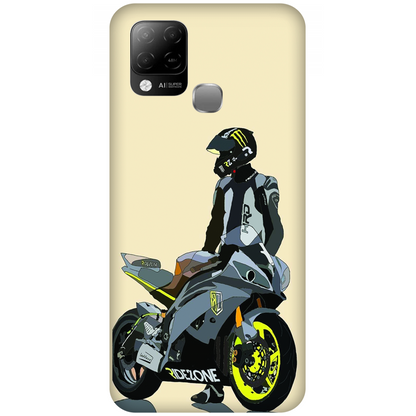 Motorcycle Lifestyle Case Infinix Hot 10s