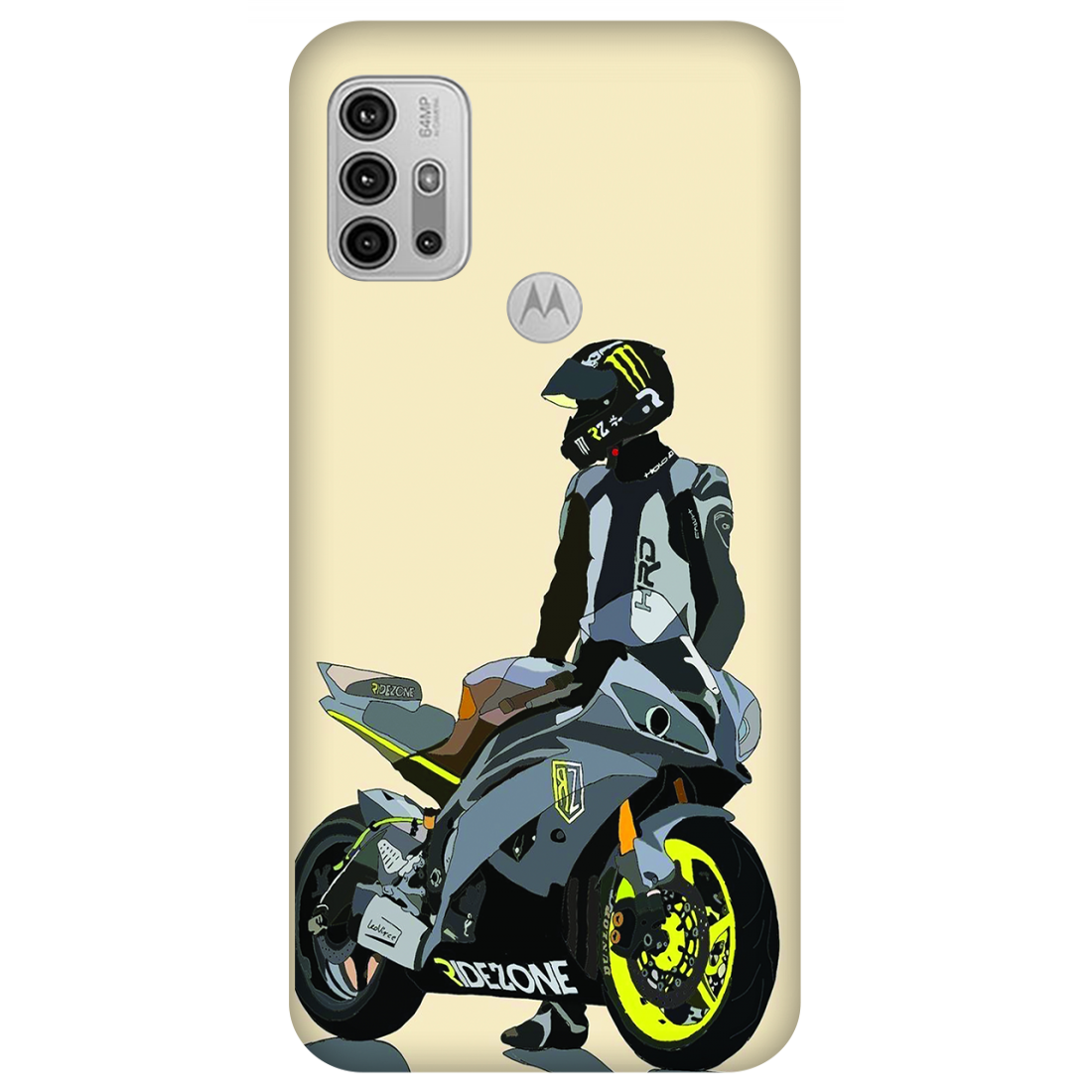 Motorcycle Lifestyle Case Motorola G30