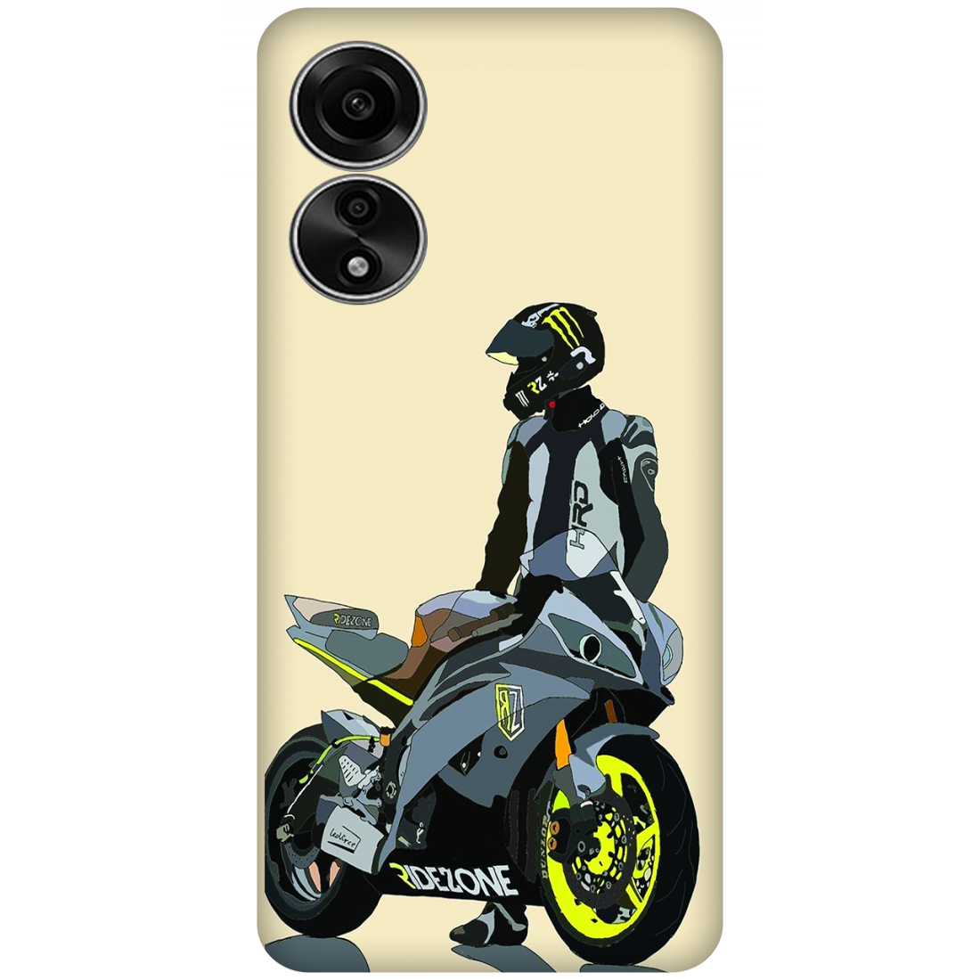 Motorcycle Lifestyle Case Oppo A78 4G