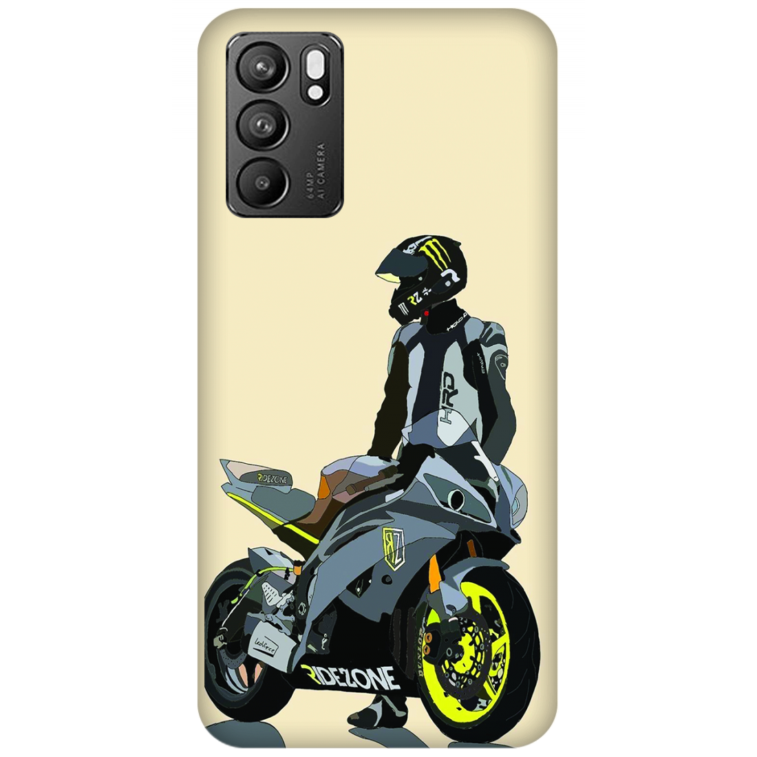 Motorcycle Lifestyle Case Oppo Reno6 5G