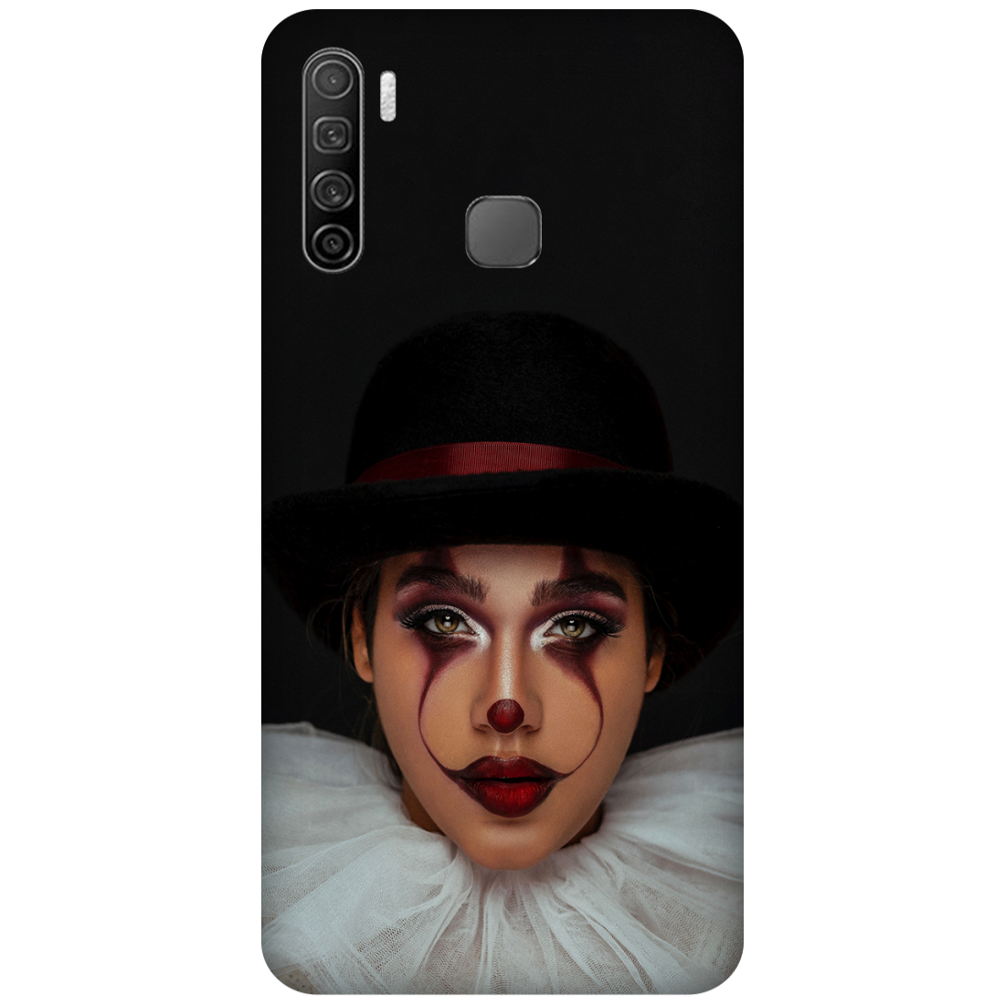 Mysterious Figure in Hat Case Infinix S5