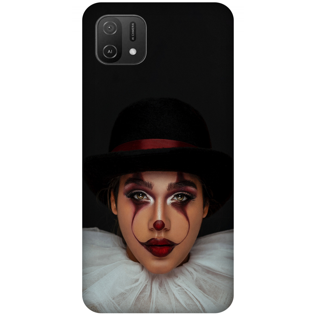 Mysterious Figure in Hat Case Oppo A16K