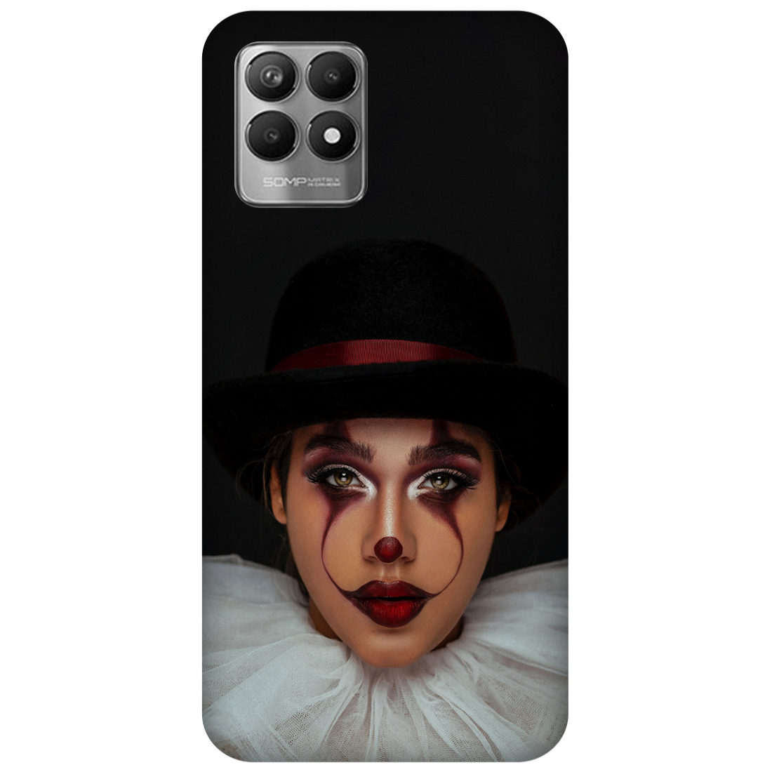 Mysterious Figure in Hat Case Realme 8i