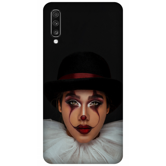 Mysterious Figure in Hat Case Samsung Galaxy A70