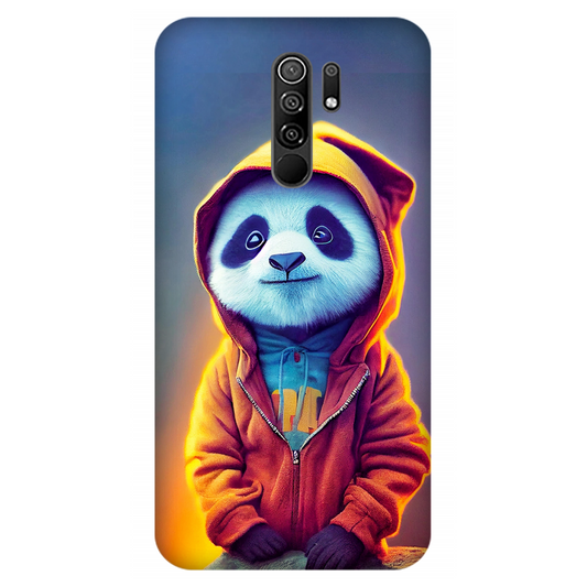 Mysterious Figure in Orange Hoodie Case Xiaomi Redmi 9 (2020)