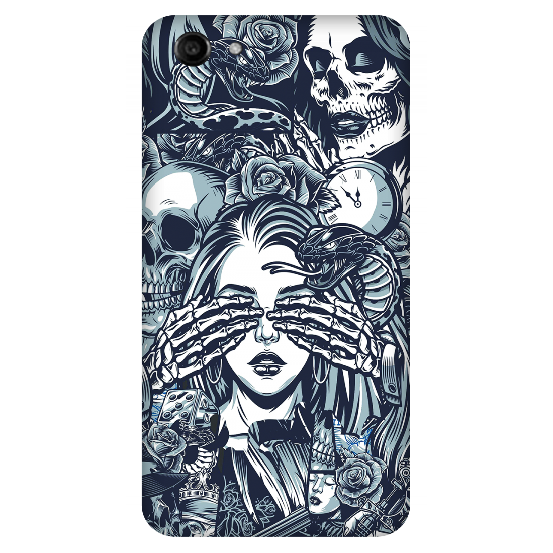 Mystic Elegance Amidst Darkness Case Oppo A75s