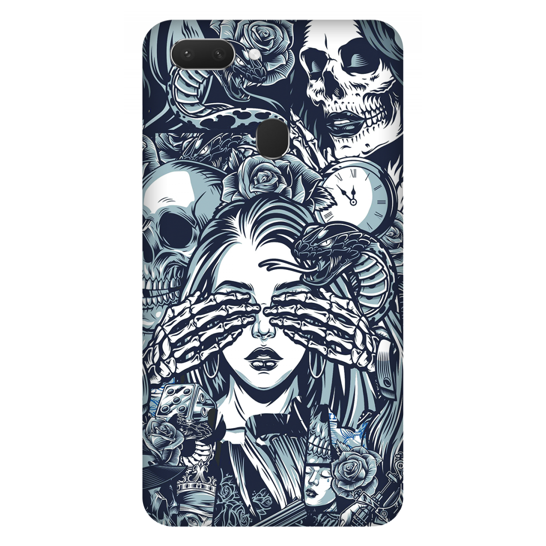 Mystic Elegance Amidst Darkness Case Realme 2