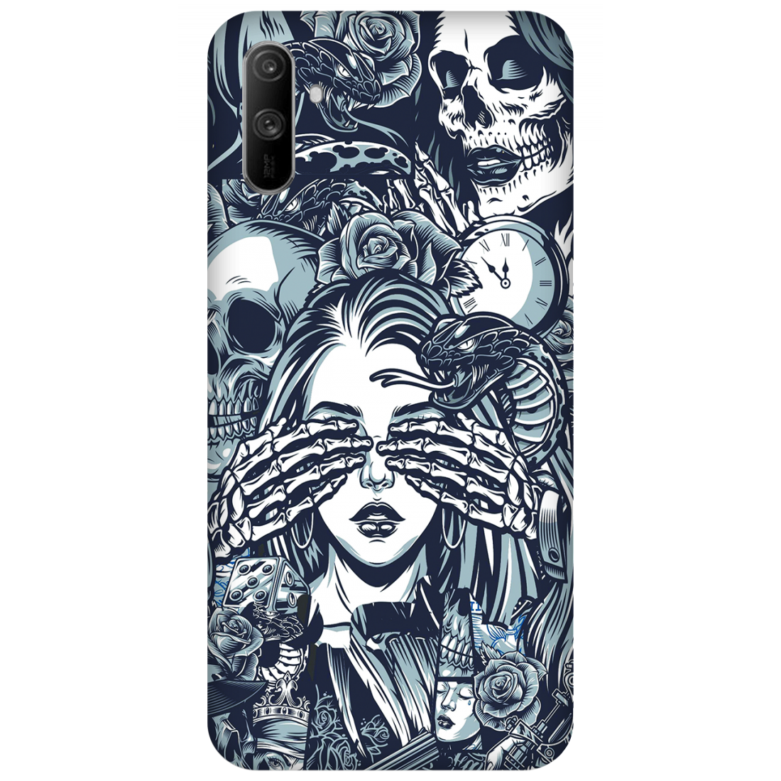 Mystic Elegance Amidst Darkness Case Realme C3