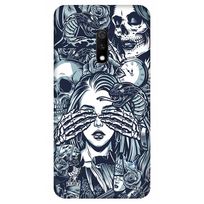 Mystic Elegance Amidst Darkness Case Realme X