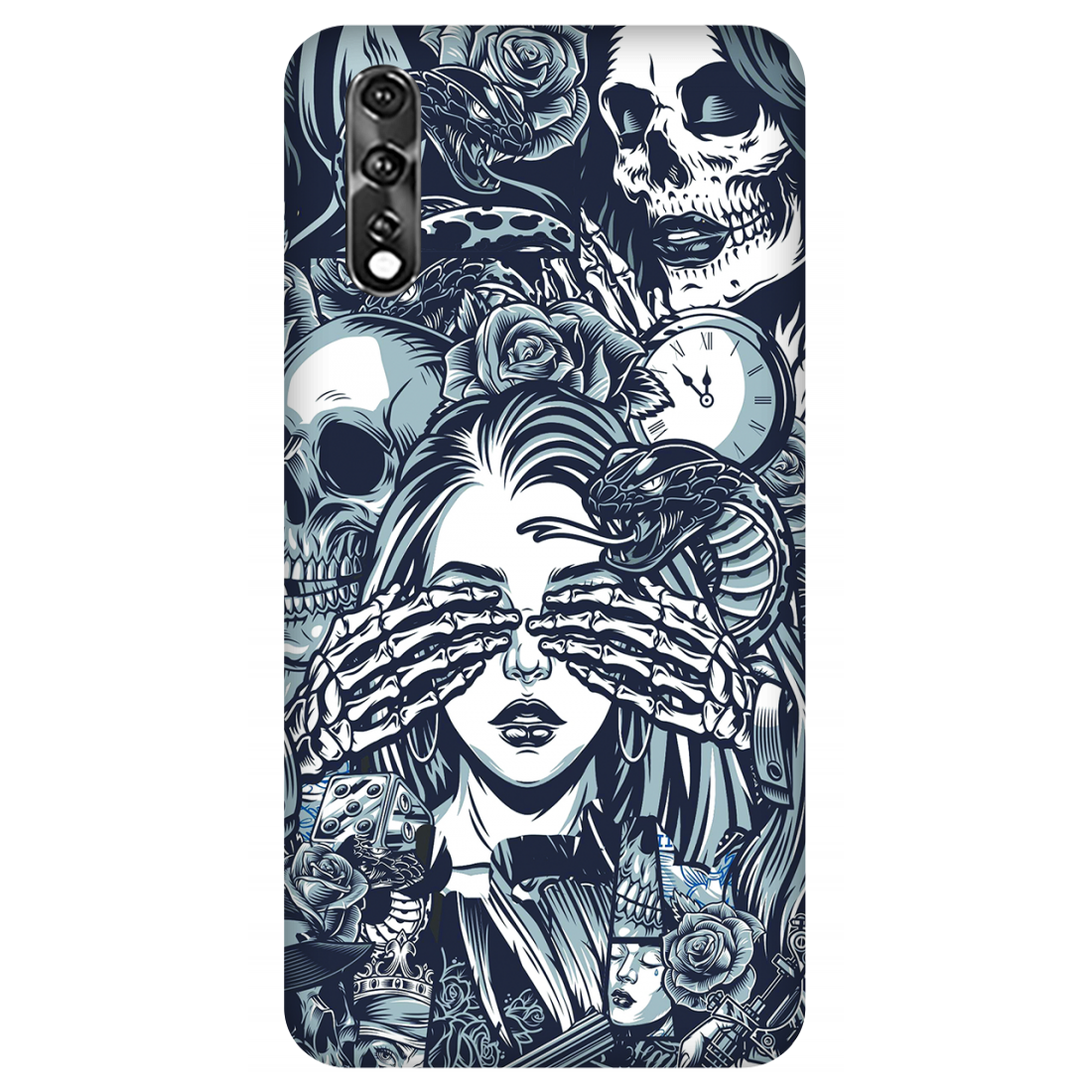 Mystic Elegance Amidst Darkness Case Vivo Z1X