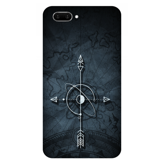 Mystical Compass on Ancient Map Case Oppo A5 (Without Fingerprint)