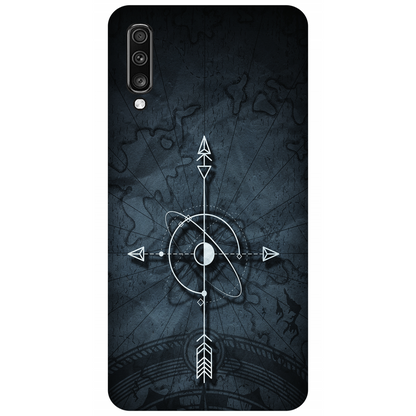 Mystical Compass on Ancient Map Case Samsung Galaxy A70