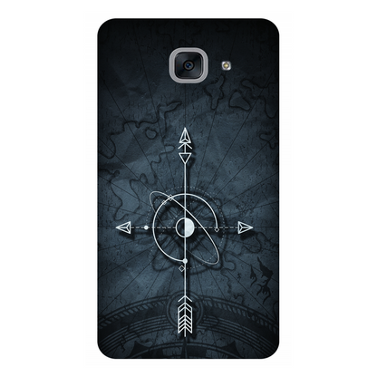 Mystical Compass on Ancient Map Case Samsung Galaxy J7 Max