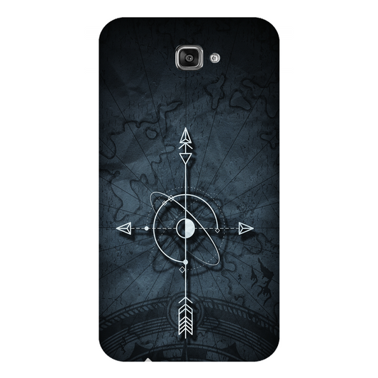 Mystical Compass on Ancient Map Case Samsung Galaxy J7 Prime 2