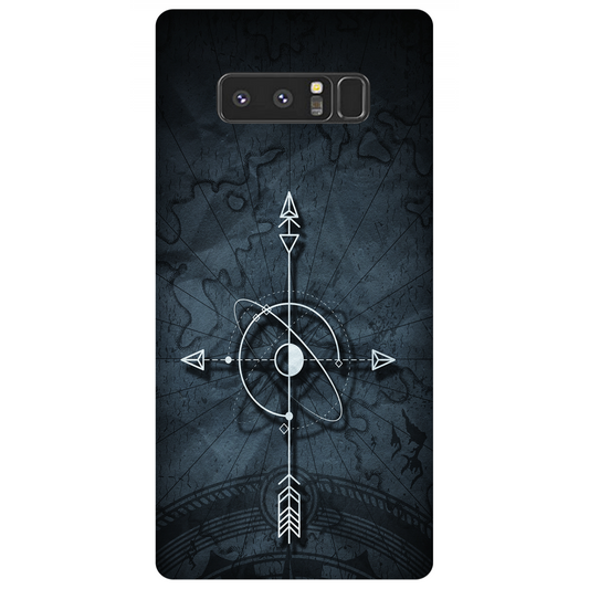 Mystical Compass on Ancient Map Case Samsung Galaxy Note 8