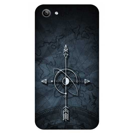 Mystical Compass on Ancient Map Case Vivo Y81i