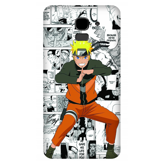 Naruto standing with a manga art Case Samsung Galaxy J6