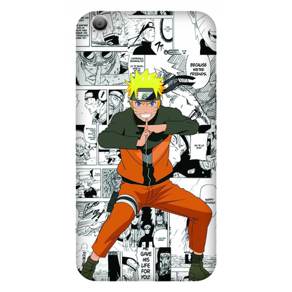 Naruto standing with a manga art Case Vivo V5