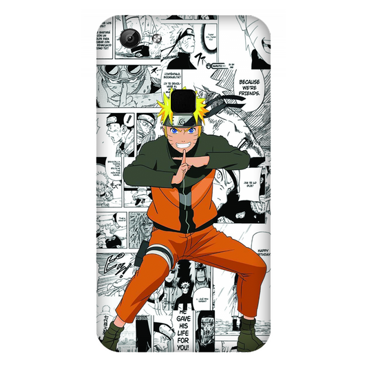 Naruto standing with a manga art Case Vivo V7