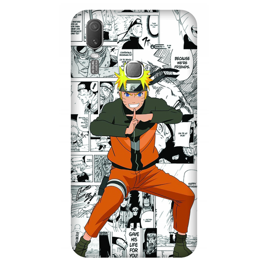 Naruto standing with a manga art Case Vivo Y11 (2019)