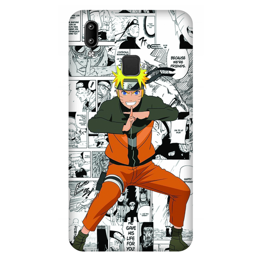 Naruto standing with a manga art Case Vivo Y93 (Fingerprint)