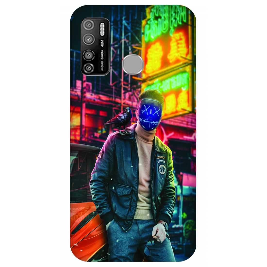 Neon guy Anonymous Infinix Hot 9 Pro