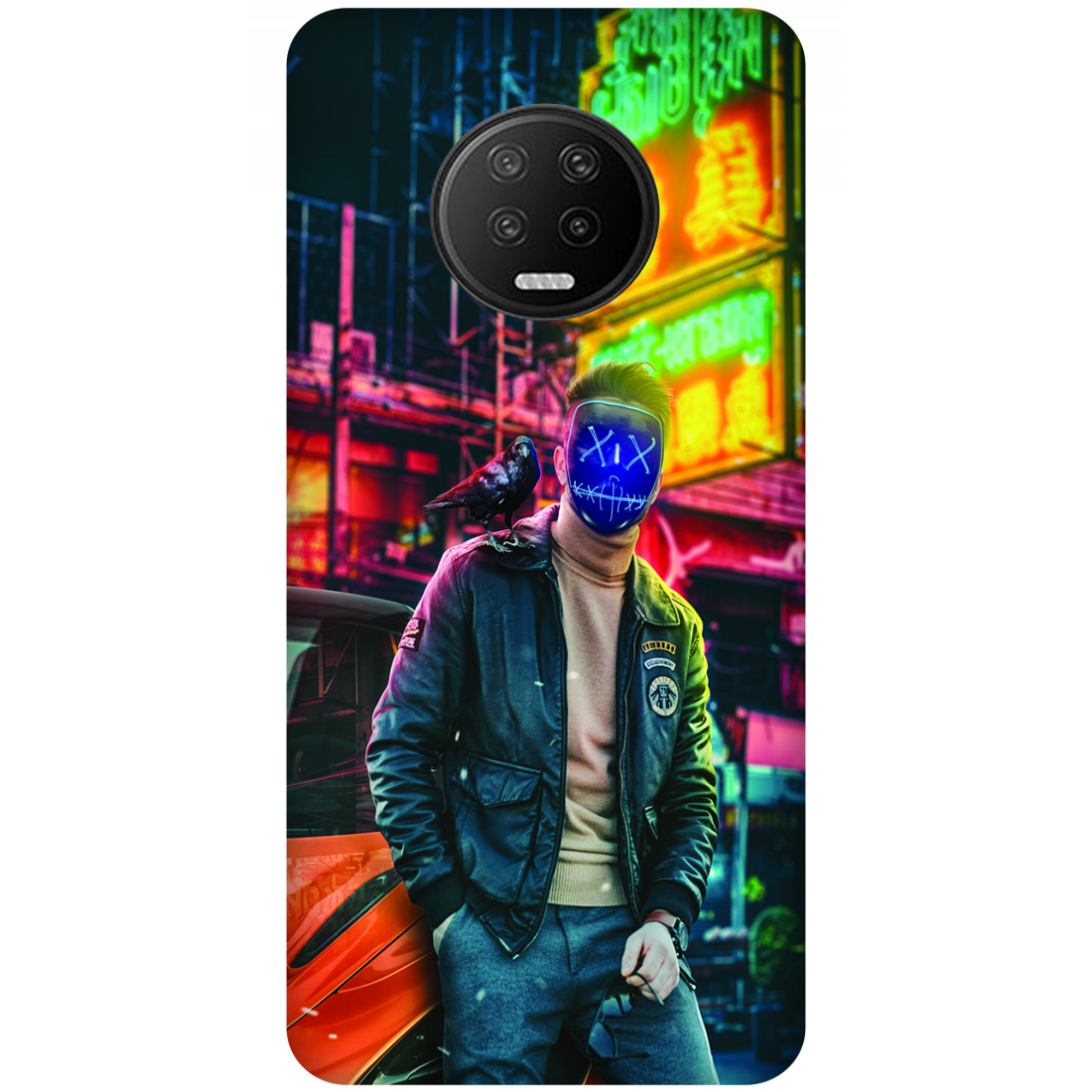 Neon guy Anonymous Infinix Note 7