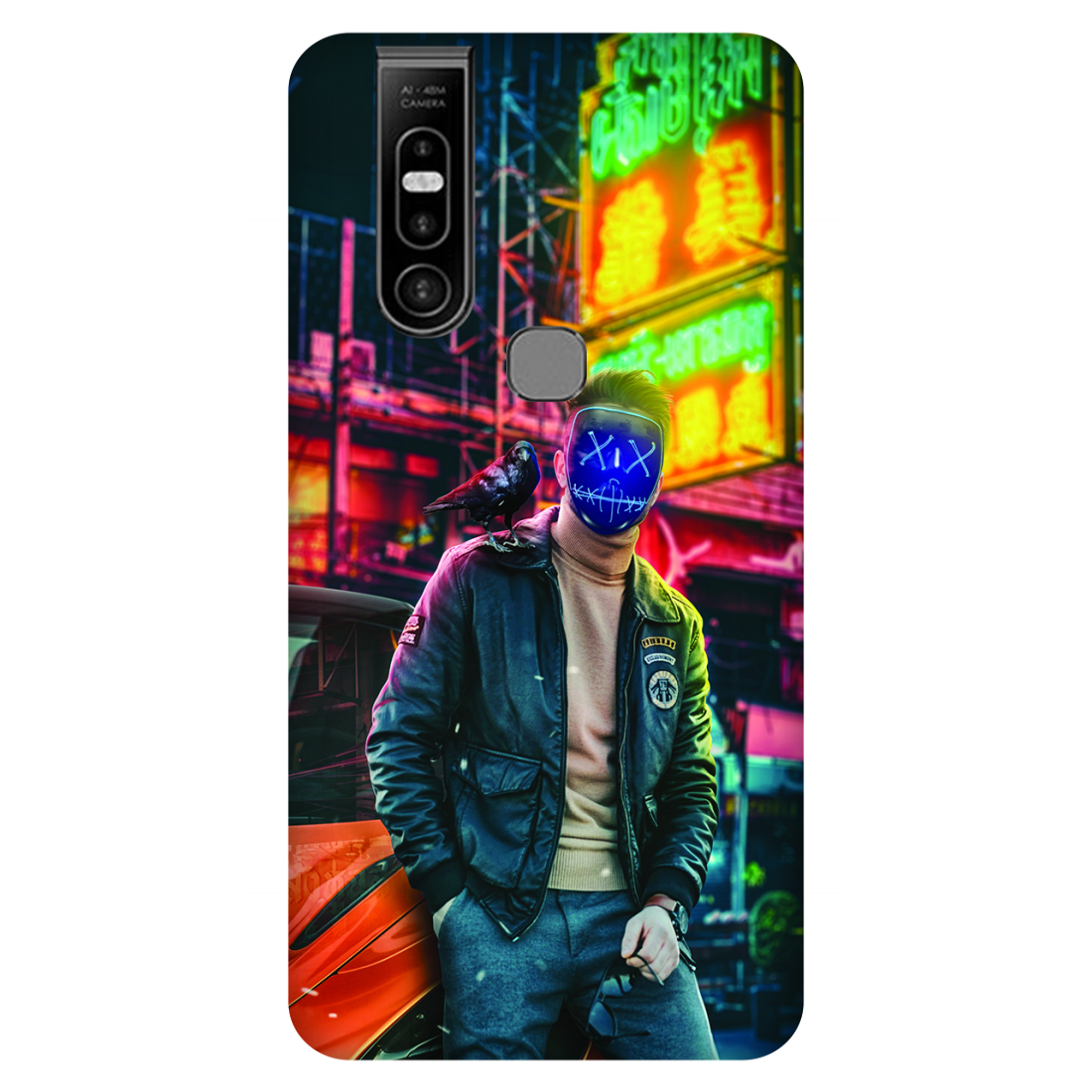 Neon guy Anonymous Infinix S5 Pro