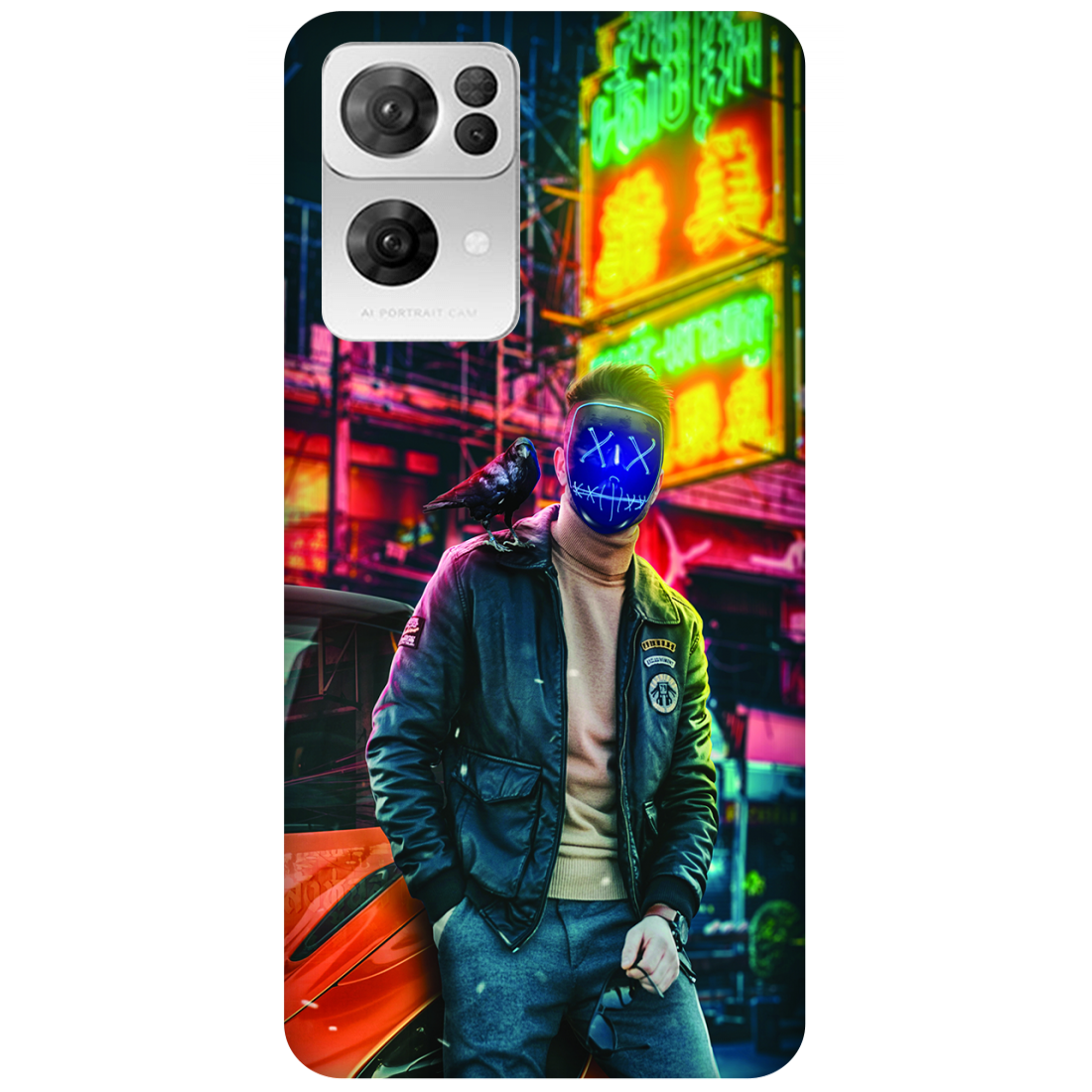 Neon guy Anonymous Oppo Reno7 Pro 5G