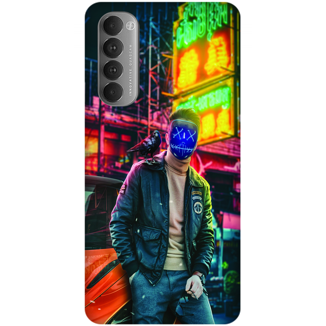 Neon guy Anonymous Oppo Reno 4 Pro