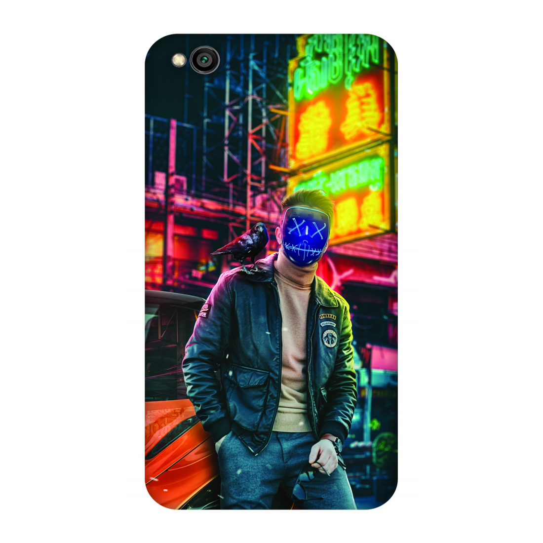 Neon guy Anonymous Redmi Go