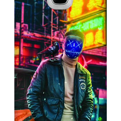 Neon guy Anonymous Samsung Galaxy J2 (2016)