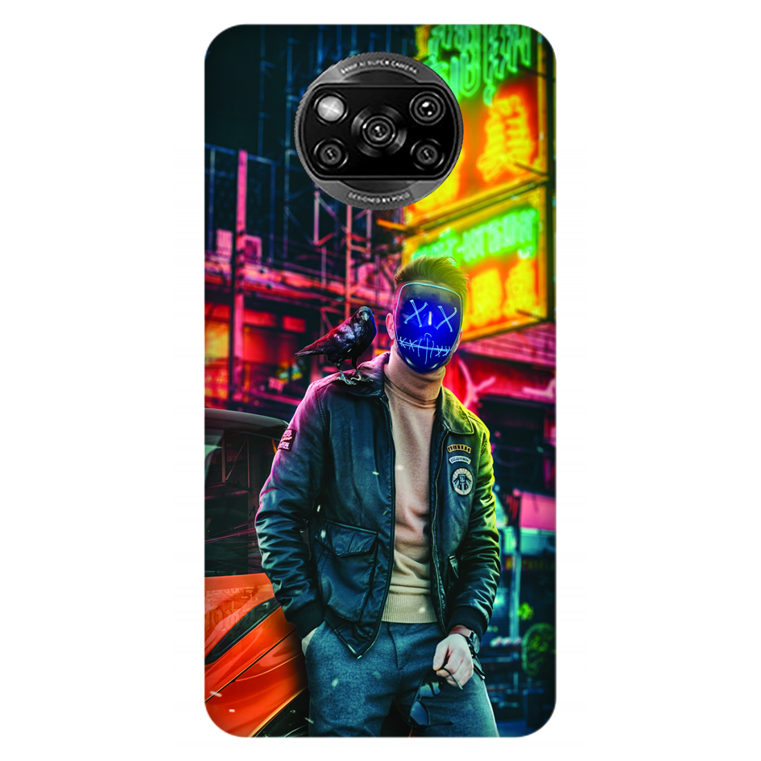 Neon guy Anonymous Xiaomi Poco X3