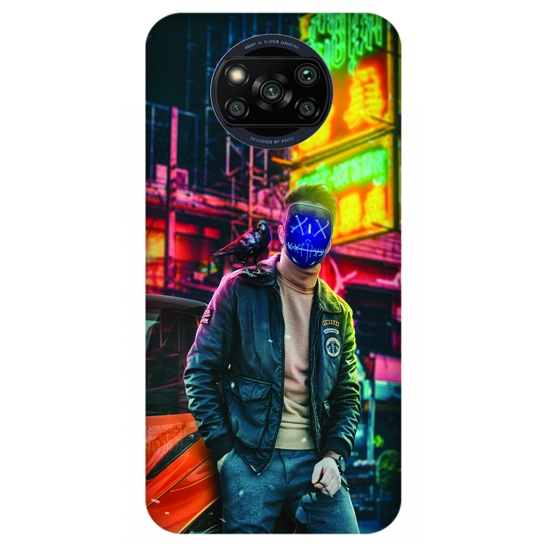 Neon guy Anonymous Xiaomi Poco X3 Pro