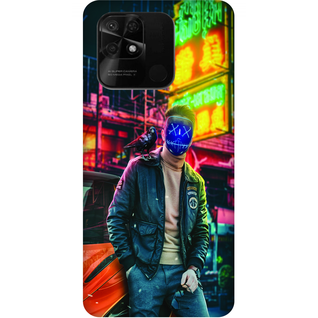 Neon guy Anonymous Xiaomi Redmi 10C