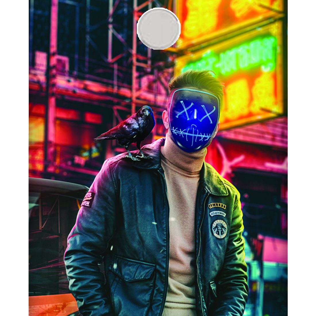 Neon guy Anonymous Xiaomi Redmi Y1