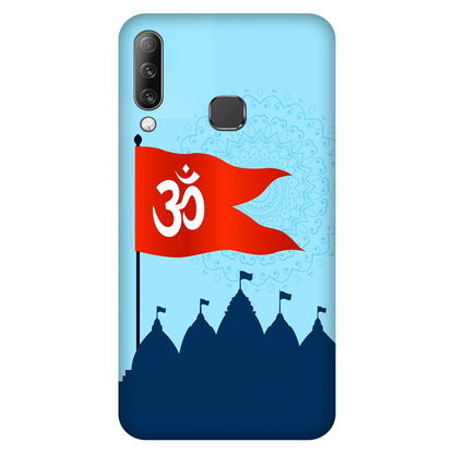 Om Flag Over Temples Case Infinix S4