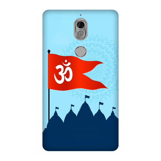 Om Flag Over Temples Case Nokia 7