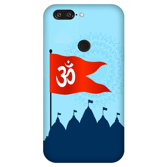 Om Flag Over Temples Case OnePlus 5T