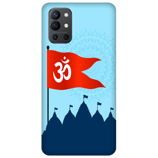 Om Flag Over Temples Case OnePlus 9R