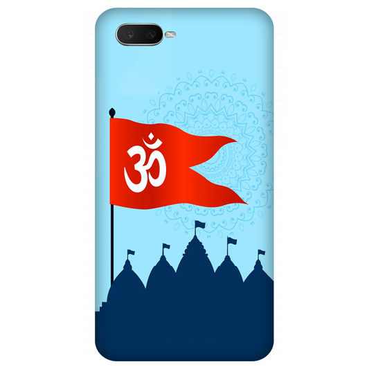 Om Flag Over Temples Case Oppo K1