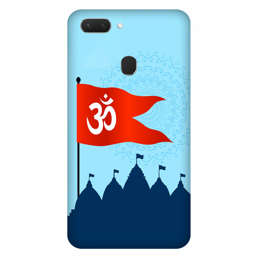 Om Flag Over Temples Case Realme 2