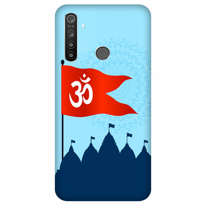 Om Flag Over Temples Case Realme 5