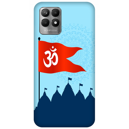 Om Flag Over Temples Case Realme 8i