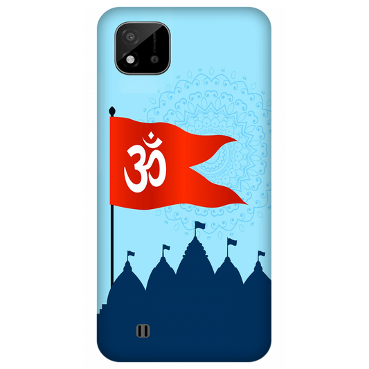 Om Flag Over Temples Case Realme C20