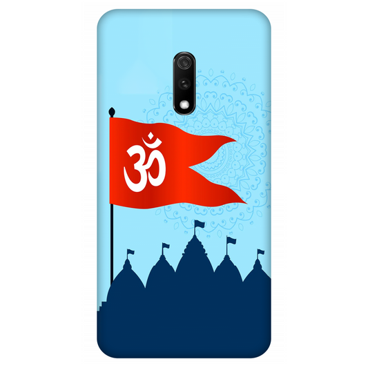 Om Flag Over Temples Case Realme X