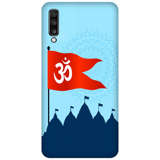 Om Flag Over Temples Case Samsung Galaxy A70