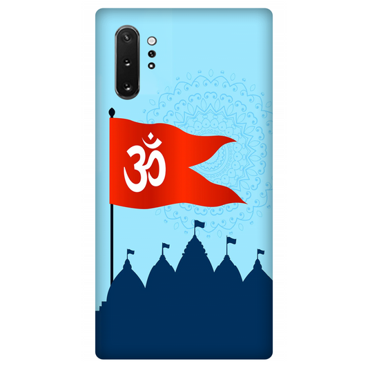 Om Flag Over Temples Case Samsung Galaxy Note 10 Plus