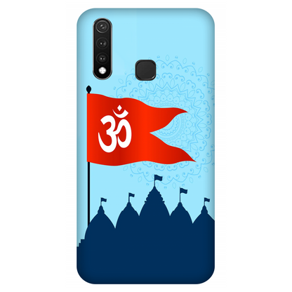 Om Flag Over Temples Case Vivo U3